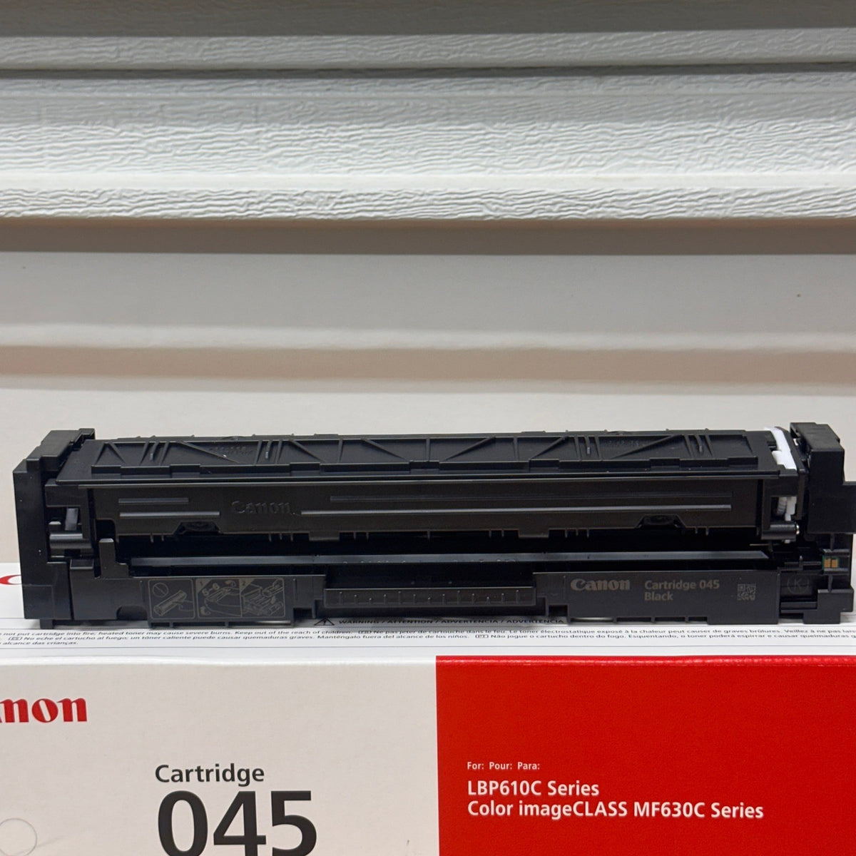 Canon 045 Black Toner Cartridge 1242C001 LBP610C MF630C Series OPEN BOX