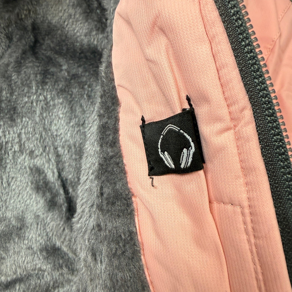 MSRP $66 GEMYSE Women's M Powder Pink Waterproof Ski Jacket Warm Winter Coat