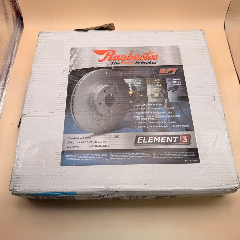 Raybestos Element3 980372FZN Automotive Replacement Front Brake Rotor for