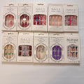 Lot of 10 Pack of 24 New False Press On Nails Assorted Designs and Colors №N5