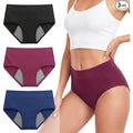 MSRP $31 BAJISA 3 Pack Women's L Incontinence Underwear Cotton Leakproof Period