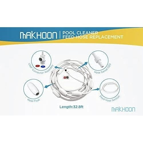 MAKHOON Upgraded Pool Cleaner Feed Hose G5 for Zodiac Polaris 280 380 180 3900