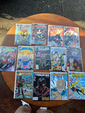 Lot of 13 DC Comics Outcasts,Forever Evil,Checkmate,Hitman,ARGUS,Claw,Outlaw Nat