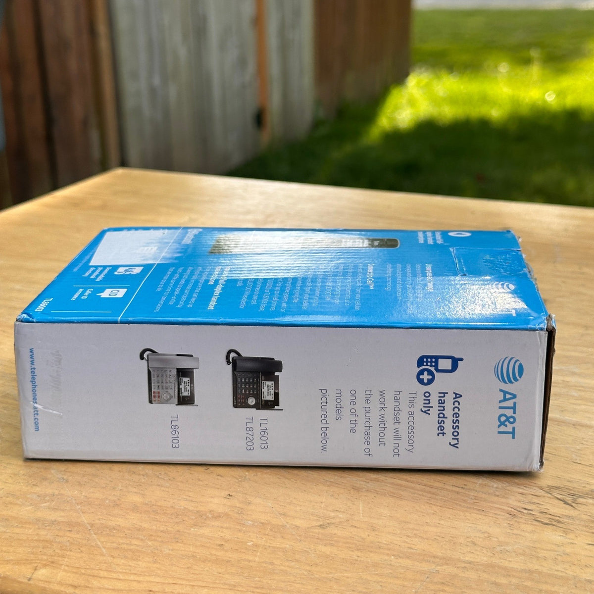 AT&T TL86003 Additional Cordless Handset for TL86103 - DECT 6.0 Expandable Ha