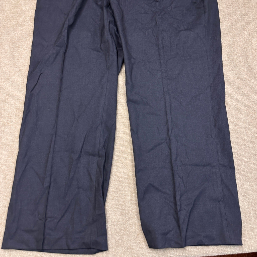 MSRP $100 J.M. Haggar HY00182 Men Classic Fit 40x29 Dark Navy Suit Pants Premium