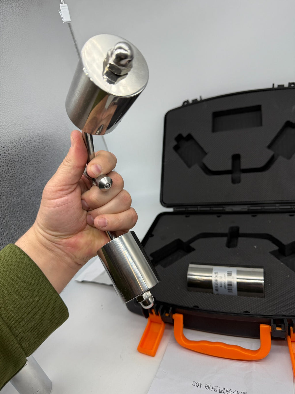 Ball Pressure Tester SQY with Ball Diameter 5mm (R2.5mm) Total Test Pressure 20N