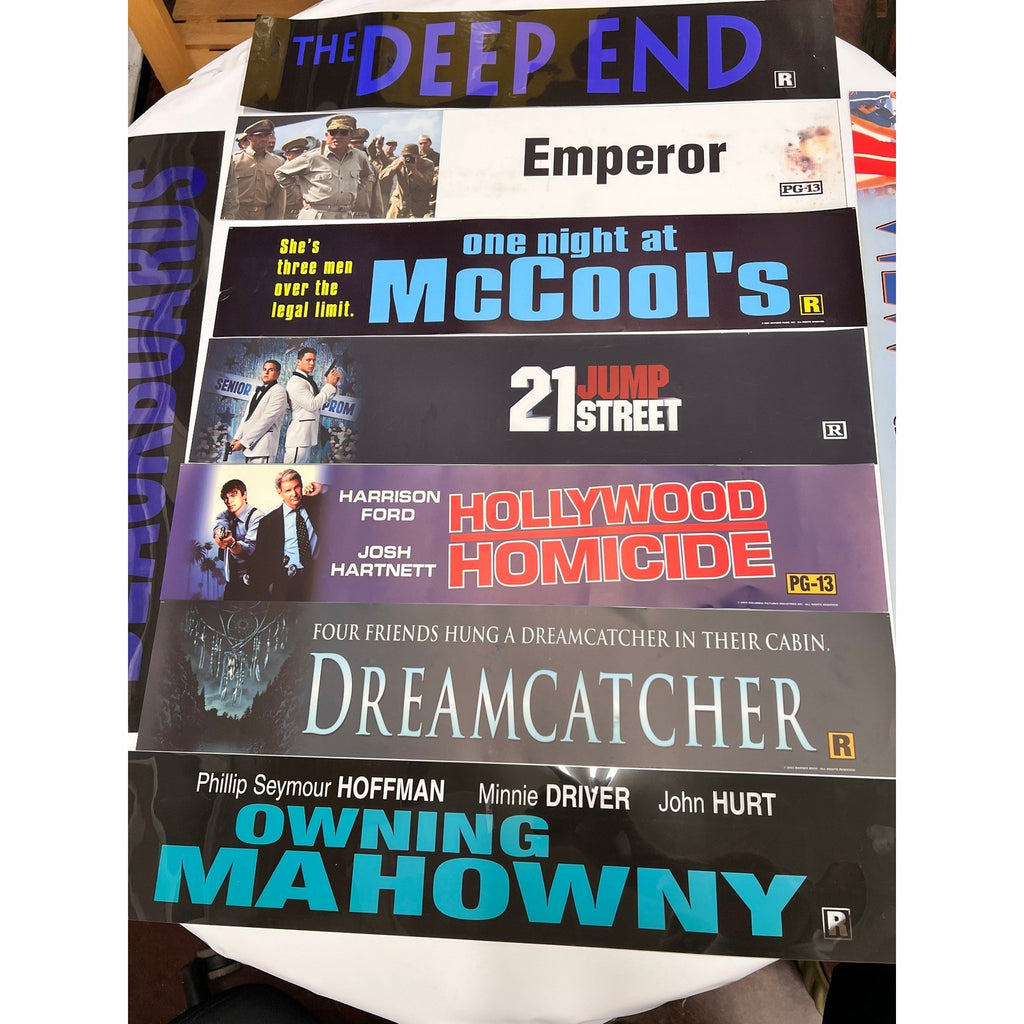 Set of 10 Movie Theater Mylar Poster 5x25 View From The Top, 21 Jump