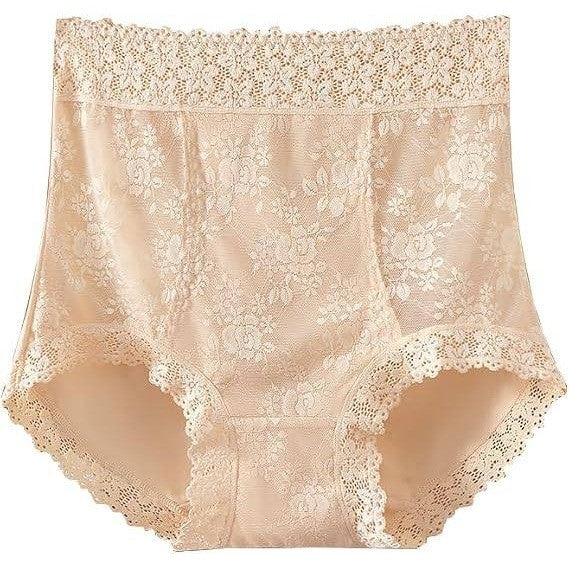Set of 3 MSRP $39 Wanmeiqinglv Women's XL Sexy Lace Hipster Underwear Cotton