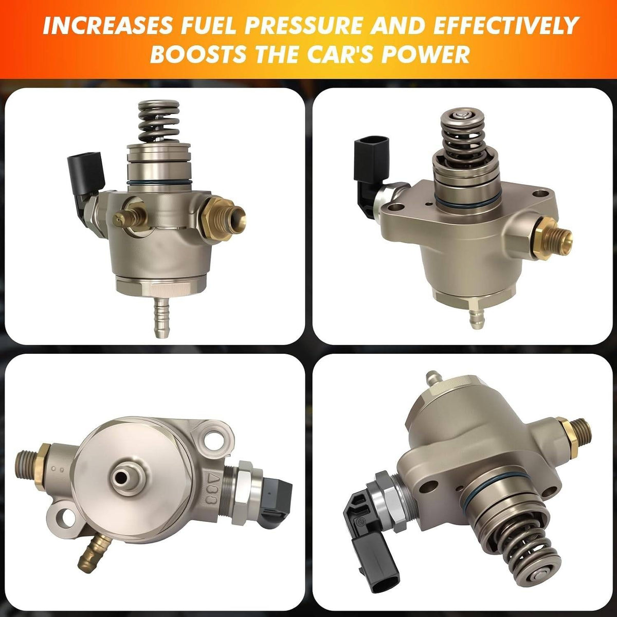 High Pressure Fuel Pump Replace 06L127025K for Audi A3 A4 A5 TT S3 Quattro, for