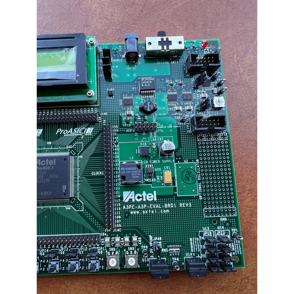 Actel A3PE-A3P-EVAL-BRD1 REV.3 Board