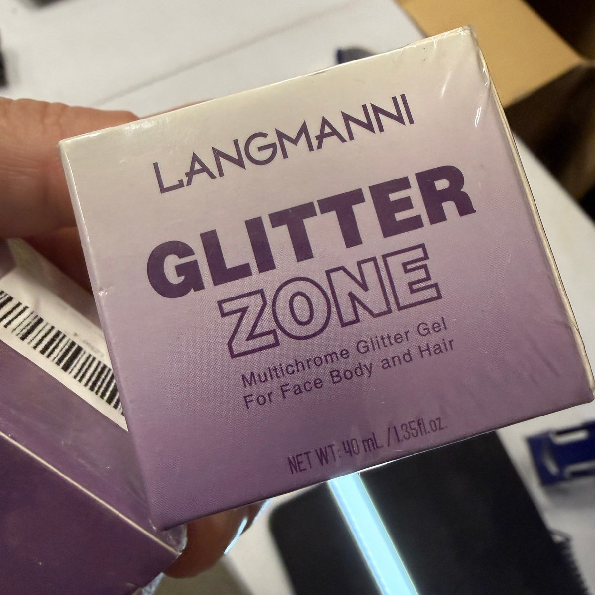 Set of 2 Glitter Zone Gel 1.35oz #02, #04 EXP 10/2026 for Body, Face, Hair