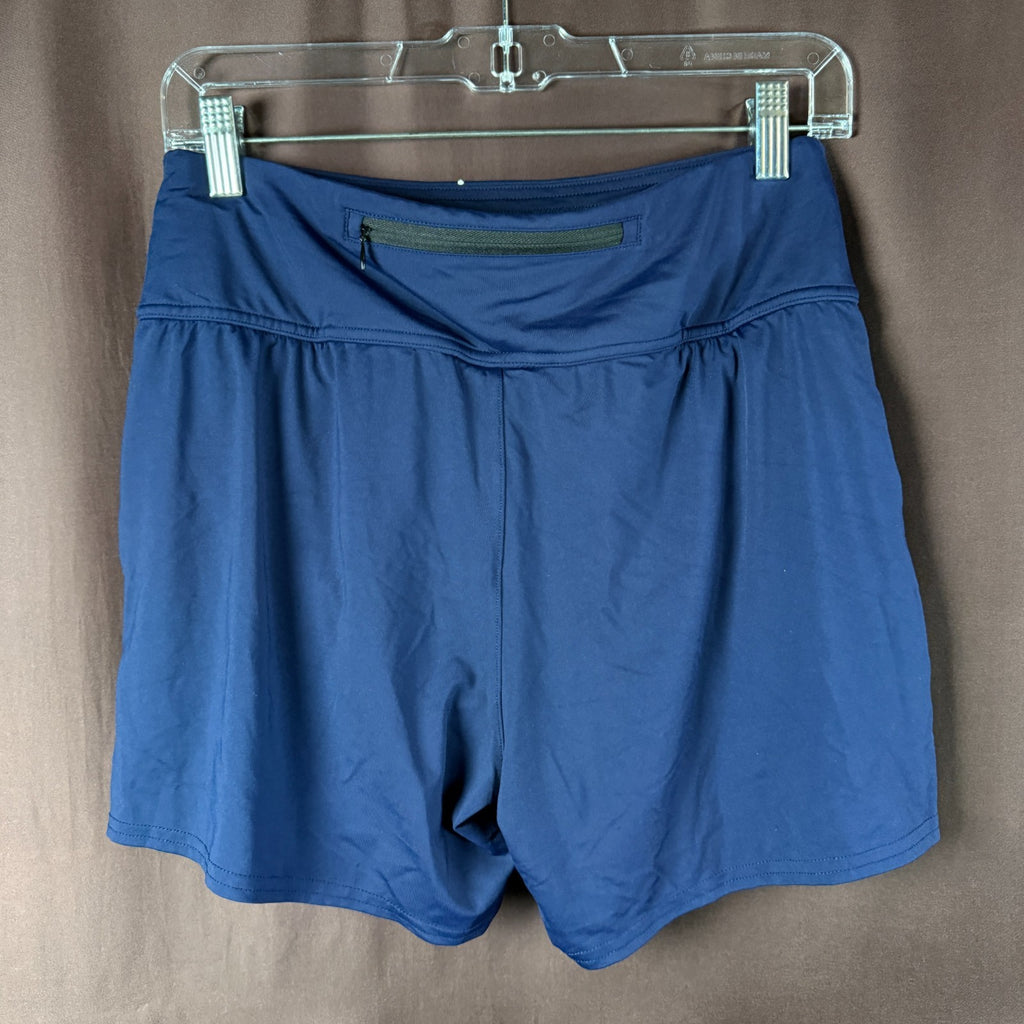 Lands' End Women's XS, XS LONG Deep Sea Navy Quick Dry Swim Shorts With Panty