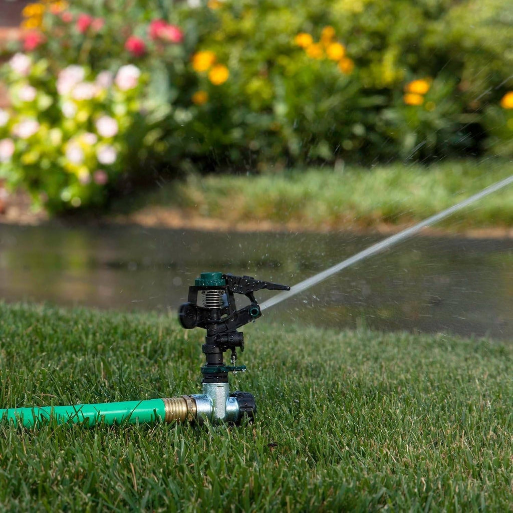 Melnor 65176AMZ Pulsating Sprinkler with Metal Spike