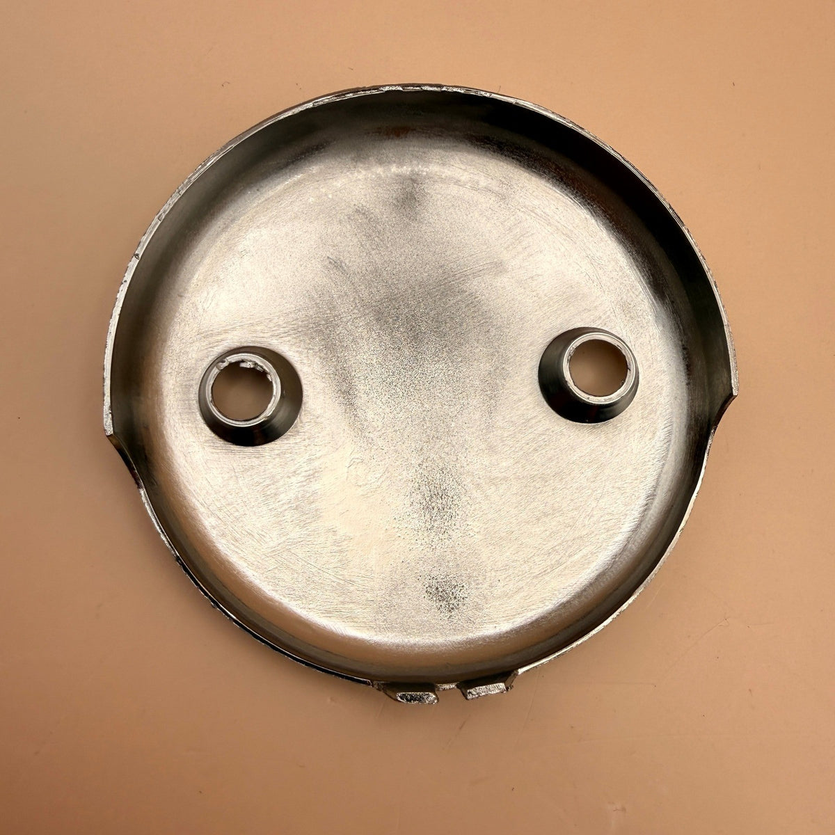 Westbrass D94-2-05 Polished Nickel Twist & Close Tub Trim Set w/ Two-Hole Overfl