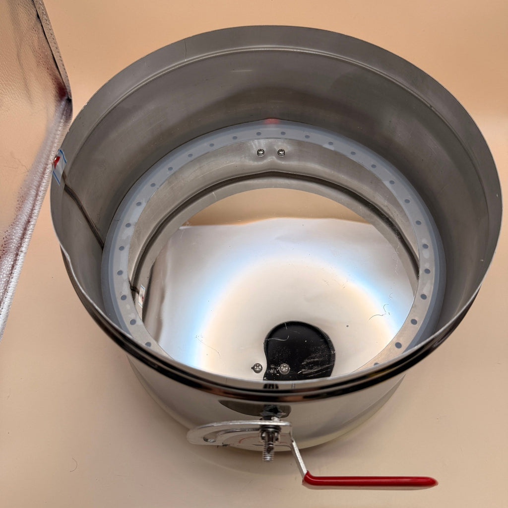 HVAC Duct Manual Volume Backdraft Damper 10" Airflow Ducting Branch Vent