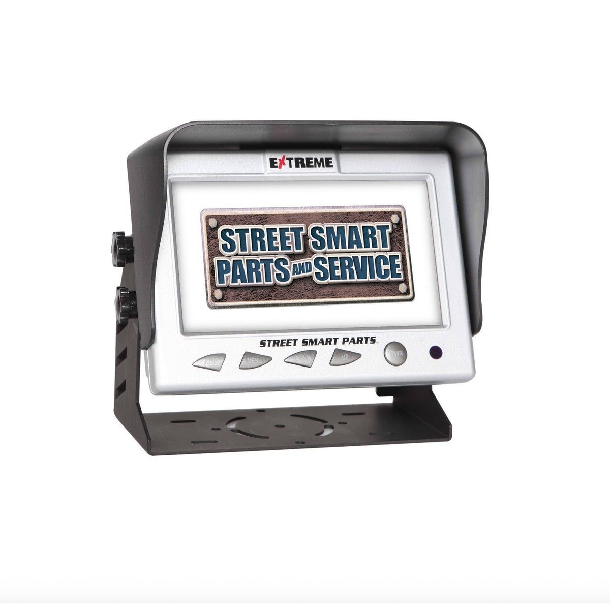 Street Smart Parts 7" Quad Monitor w/ Recording System Truck Camera NO SCREWDRI