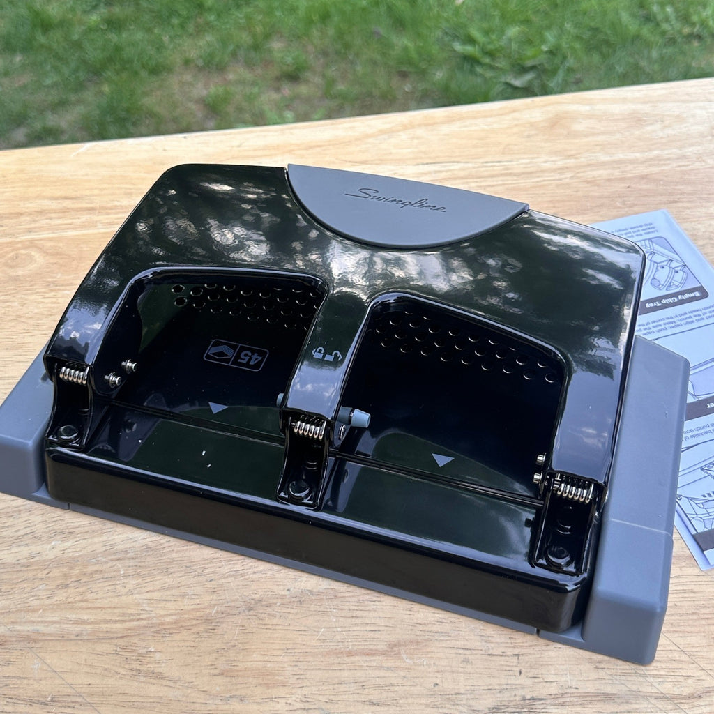 Swingline 74136 45-Sheet SmartTouch 3-Hole Punch w/ SMALL SCRATCH (See photo