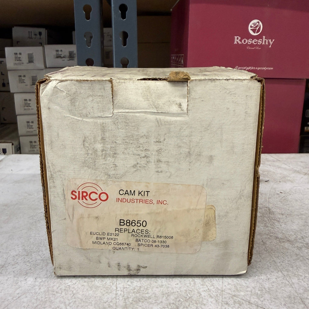 Sirco B8650 Brake Camshaft Repair Kit Replaces Euclid E2122 Rockwell R615006