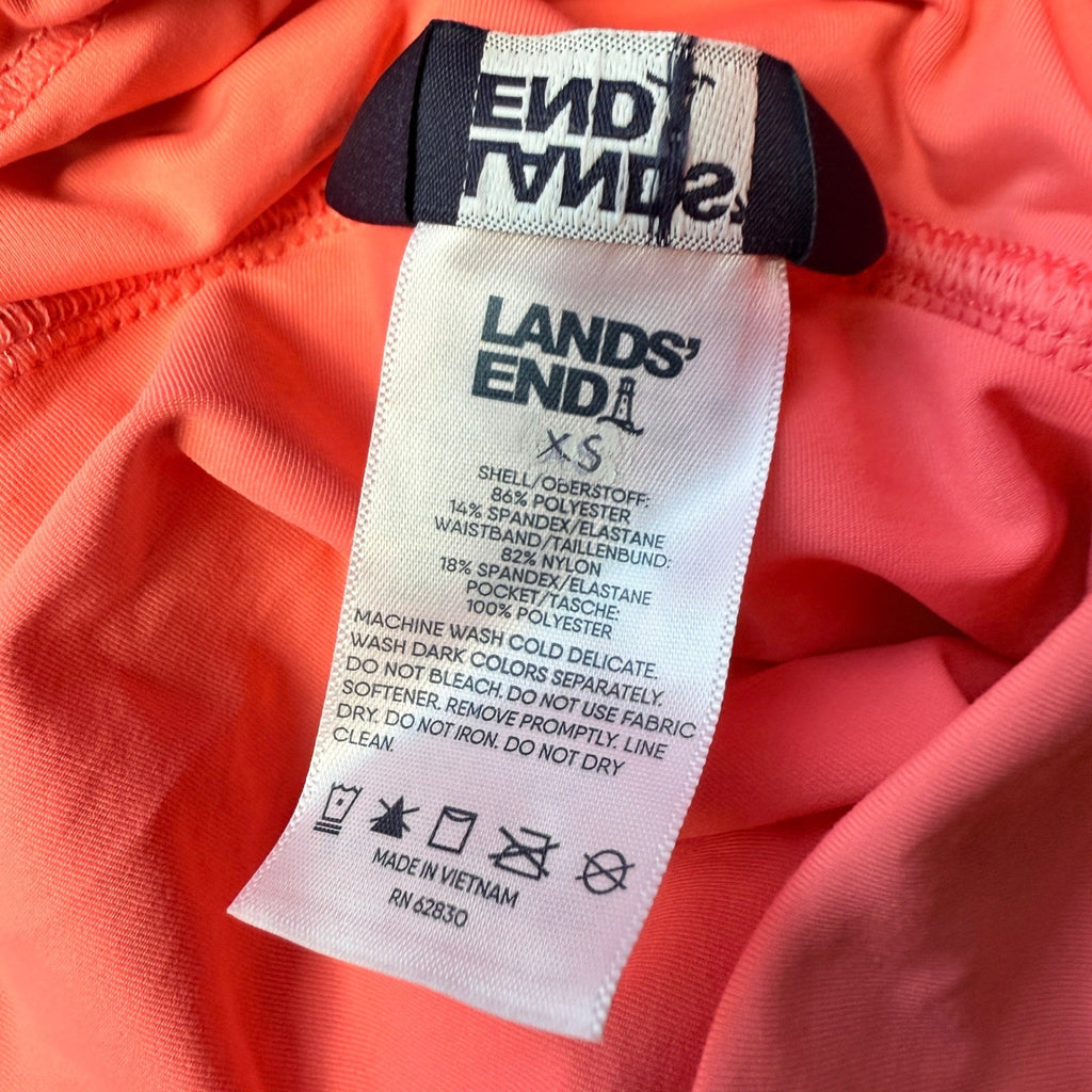 Lands' End Women's XS 5" Quick Dry Board Shorts w/Pockets - Wood Lily