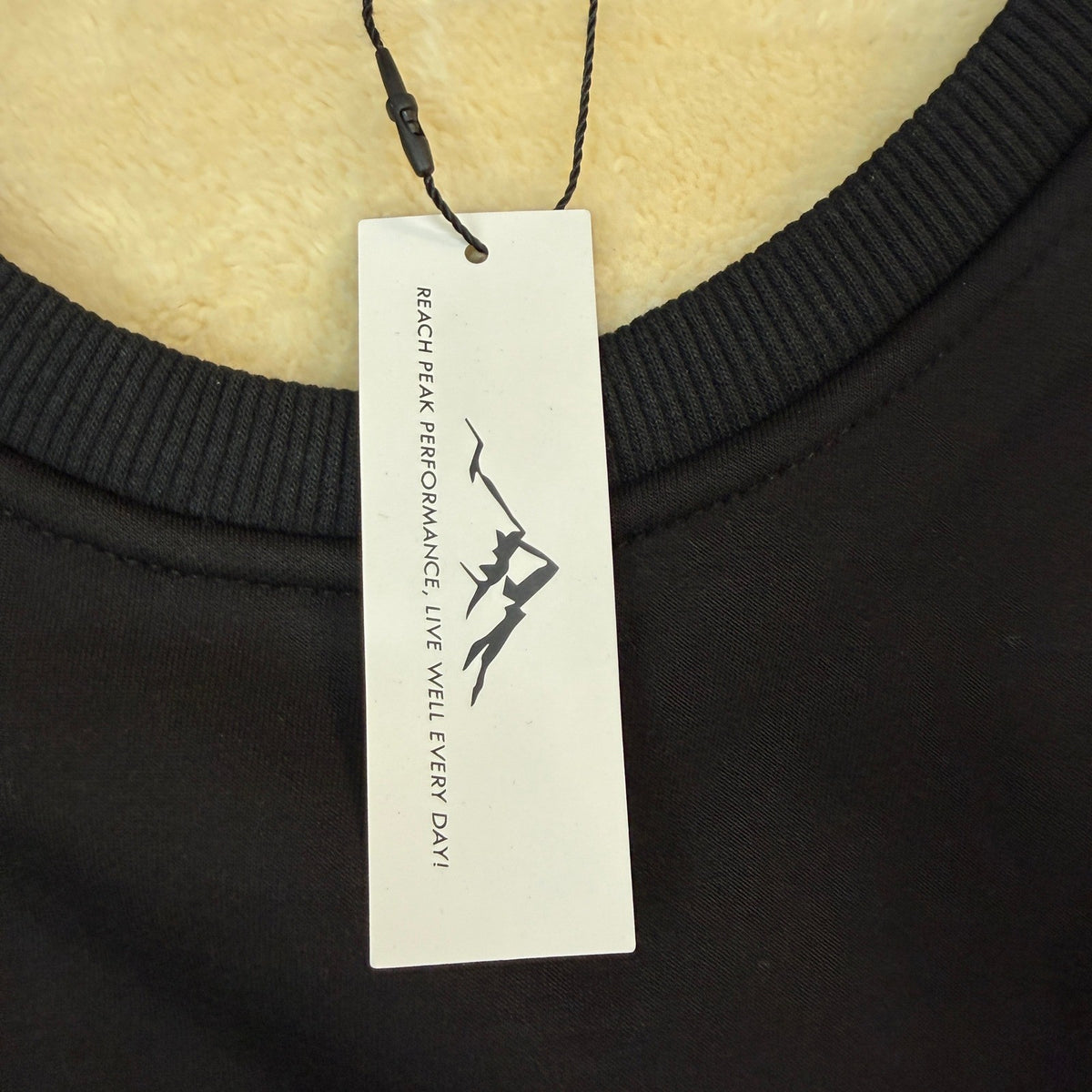 MSRP $43 Tansozer Men's 3XL Fleece Crewneck Sweatshirt Warm Sherpa Lined Thick