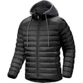MSRP $41 ZITY Men's 2XL Hooded Puffer Jacket Lightweight Quilted Hoodie Winte