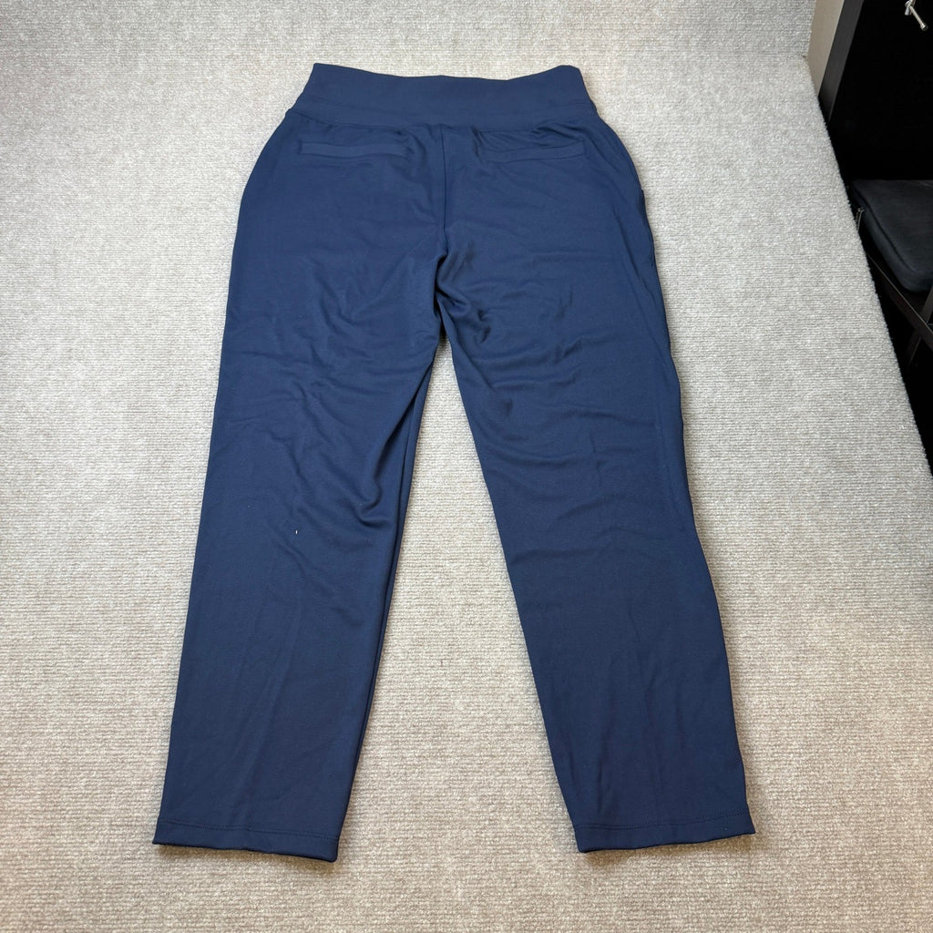 MSRP $48 Stylus Womens M Navy Platoon Tapered High Rise Pull-On Pants