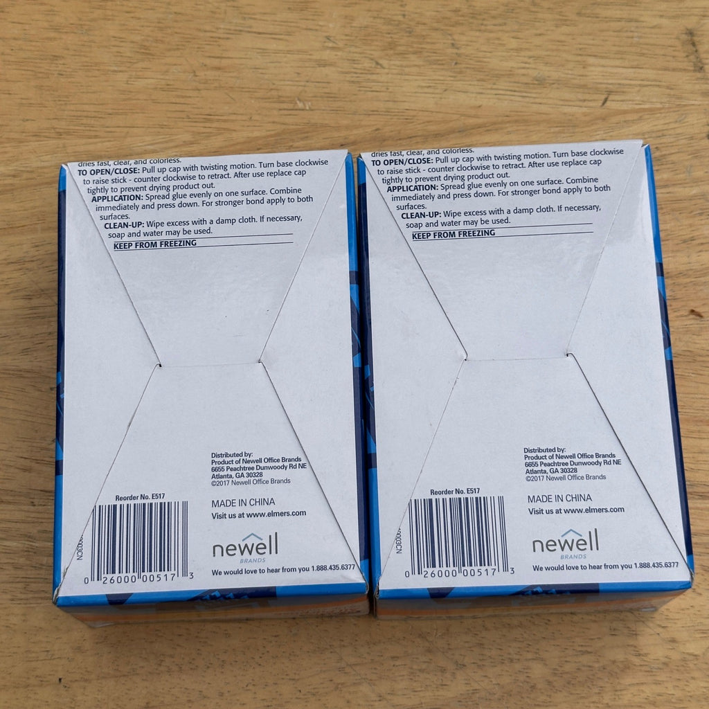 2 Packs of 12 Elmer's E517 All-Purpose Disappearing Glue Sticks, 0.77 oz Wash