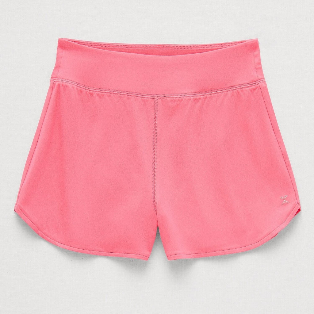 NWT Xersion Kids Girls S 7-8 Strawberry Bubble Mid Rise Pull-On Shorts Stretch