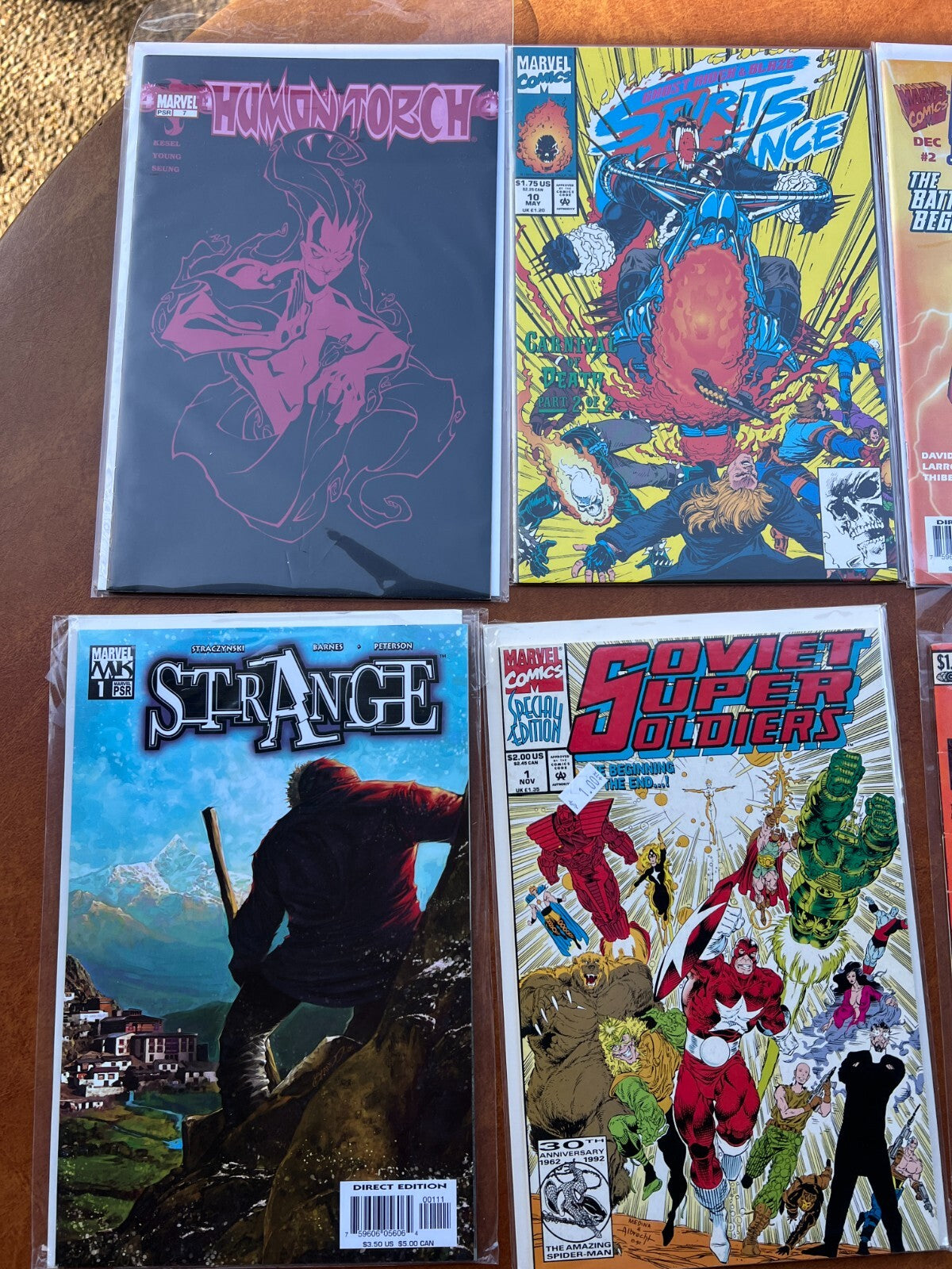Lot of 12 Comics - Marvel - Time Bandits,Strange,Inferno,Thor,Starriors