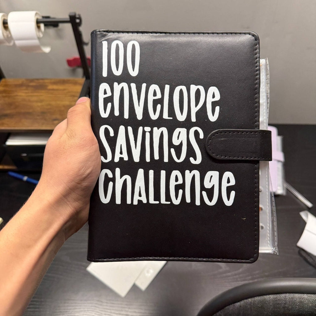 100 Envelope Challenge Budget Planner $5,050 Money Saving Cash Challenge Book