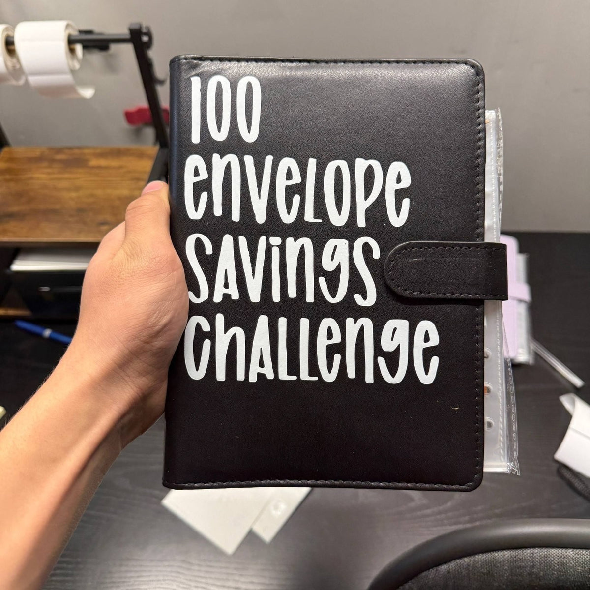 100 Envelope Challenge Budget Planner $5,050 Money Saving Cash Challenge Book