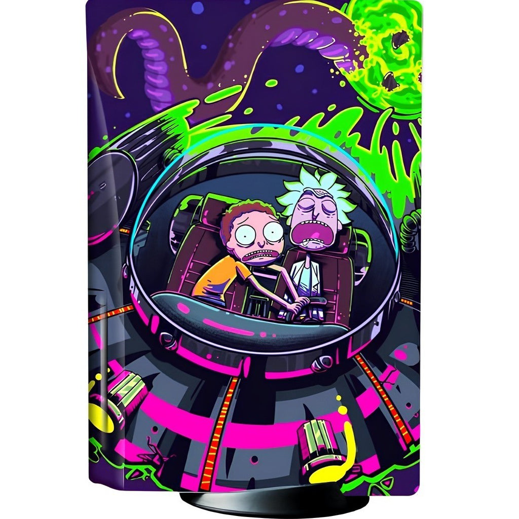 New Rick and Morty Vinyl Skin For PS5 Disk Edition