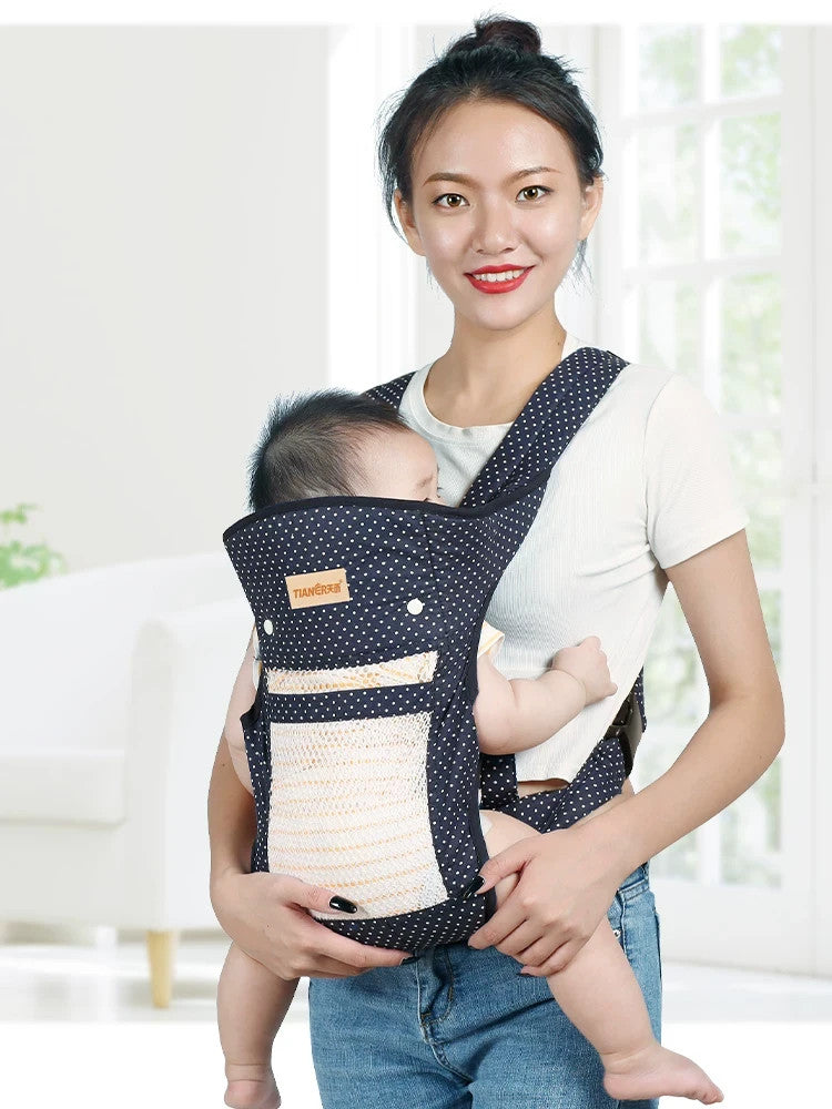4-in-1 Baby Carrier from Newborn to Toddler Ergonomic Breathable Infant Backpack