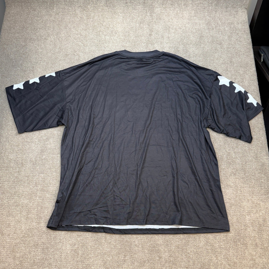 MSRP $26 SOLY HUX Men's L Letter Print Graphic Tee Short Sleeve Round Neck
