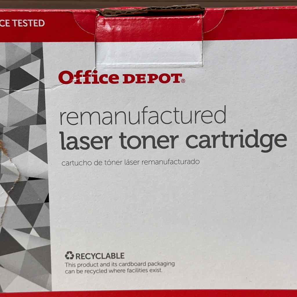Office Depot Remanufactured Black Laser Toner For HP CF287A 87A DAMAGED BOX