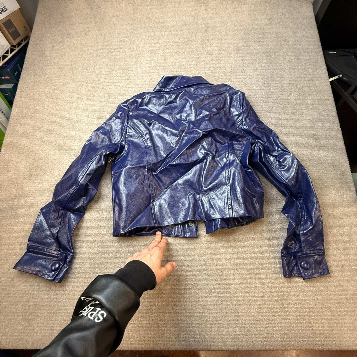 MSRP $98 Worthington Womens 12 September Saphire Midweight Bomber Jacket Faux