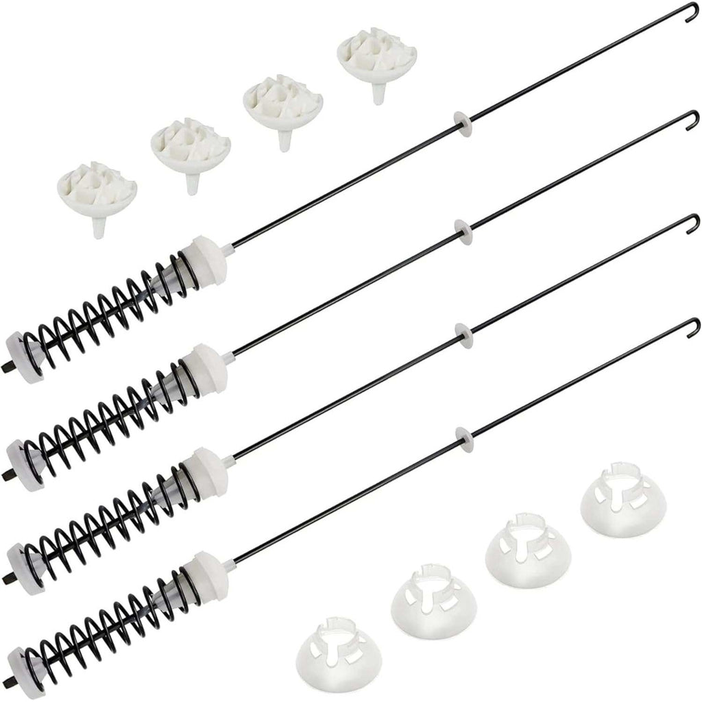 Set of 4 W10780045 Suspension Rod Kit Replacement For Roper RTW4516FW1 RTW45