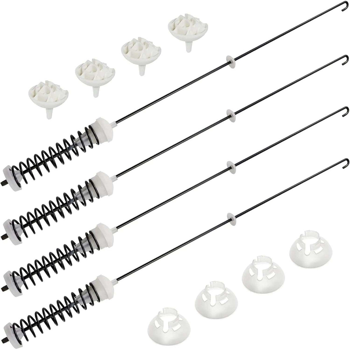 Set of 4 W10780045 Suspension Rod Kit Replacement For Roper RTW4516FW1 RTW45