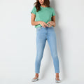 MSRP $48 A.N.A Womens 16 Tall Light Lunar Blue High Rise Skinny Fit Jeans Pants