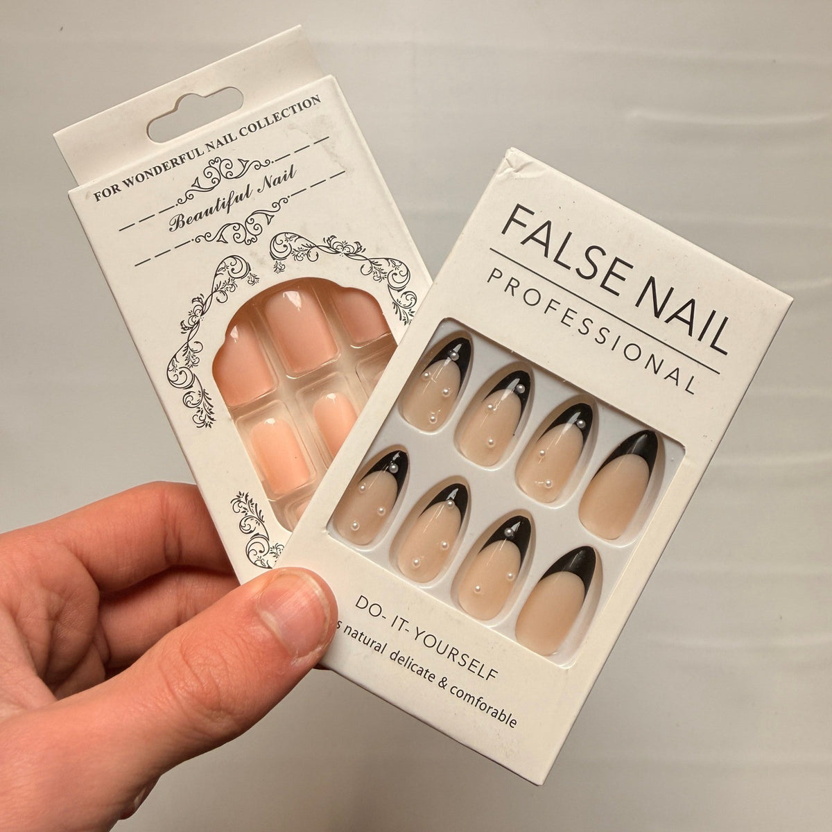 Lot of 10 Pack of 24 New False Press On Nails Assorted Designs and Colors №N38