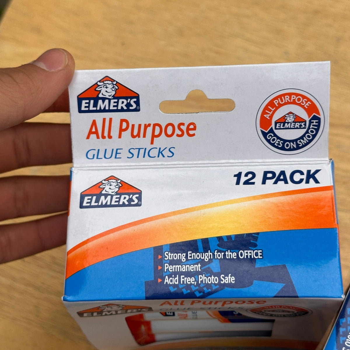 2 Packs of 12 Elmer's E517 All-Purpose Disappearing Glue Sticks, 0.77 oz Wash