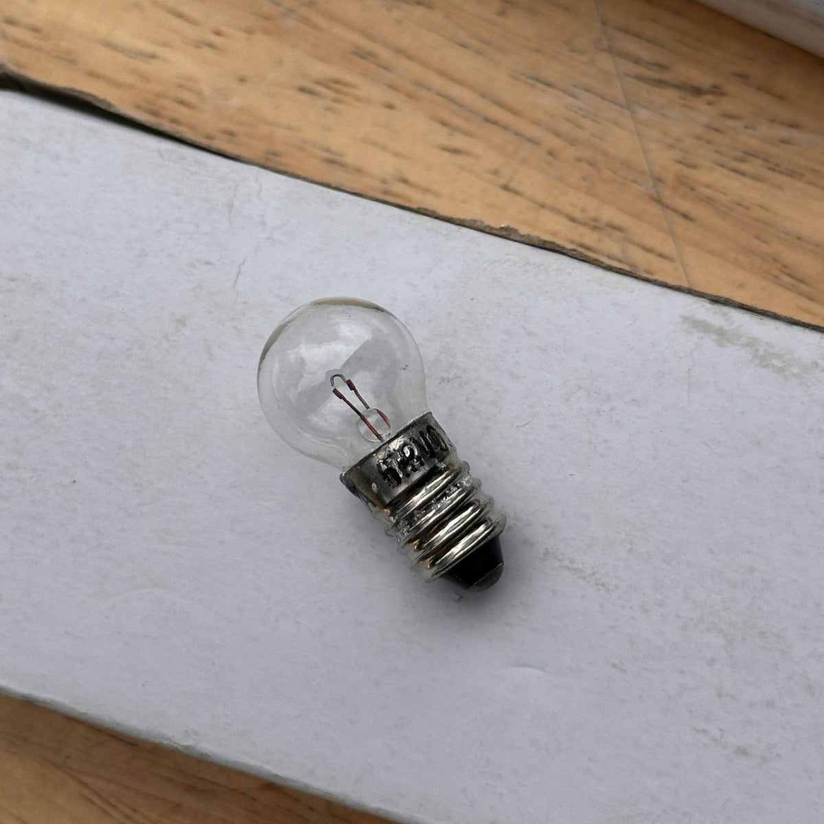 Set of 2 Pack of 10 Miniature Lamps 7-1200-18 Light Bulbs 6.3V 0.5A