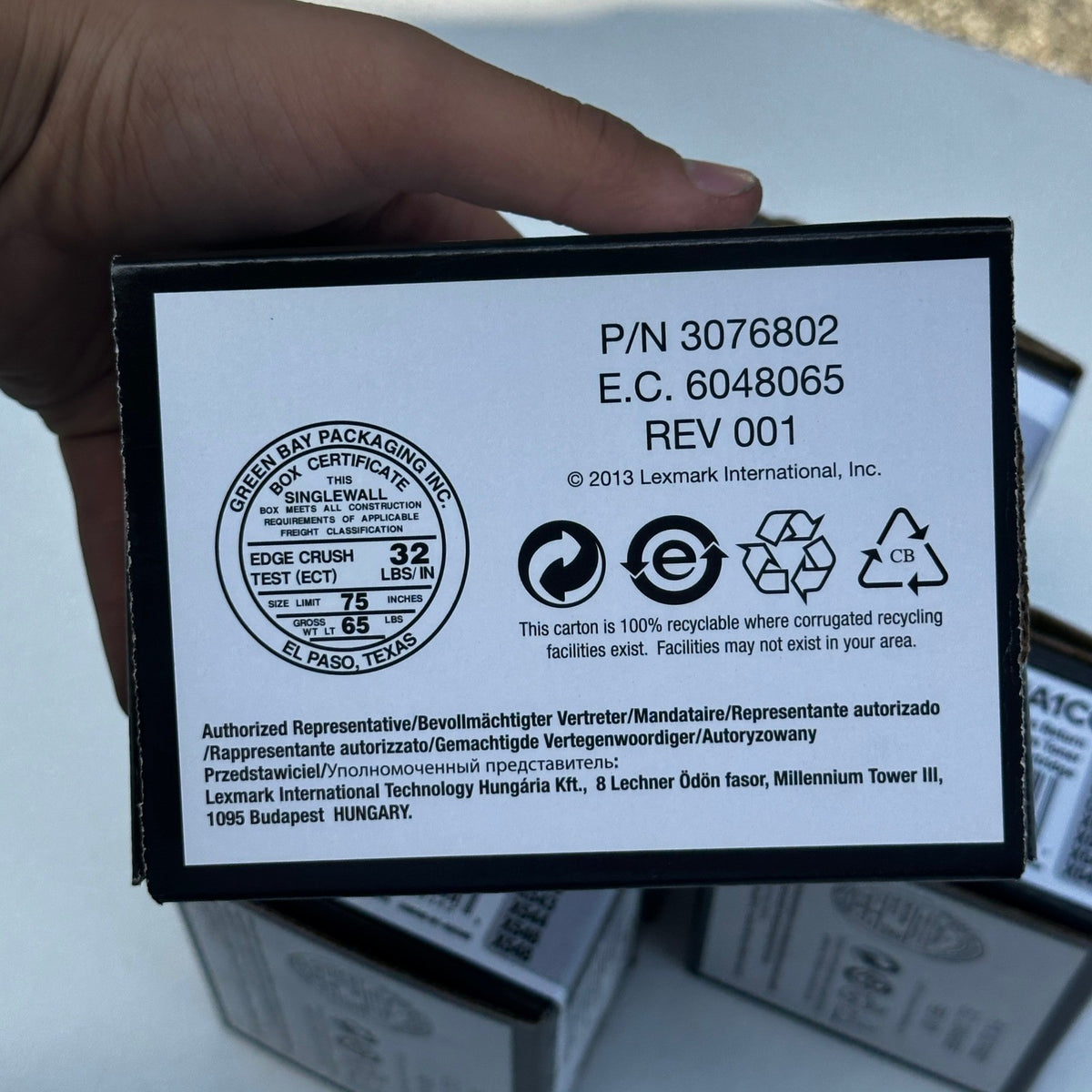 Set of 5 Genuine Lexmark C540A1CG Cyan Toner Cartridges C540 C543 C544 С546 X543