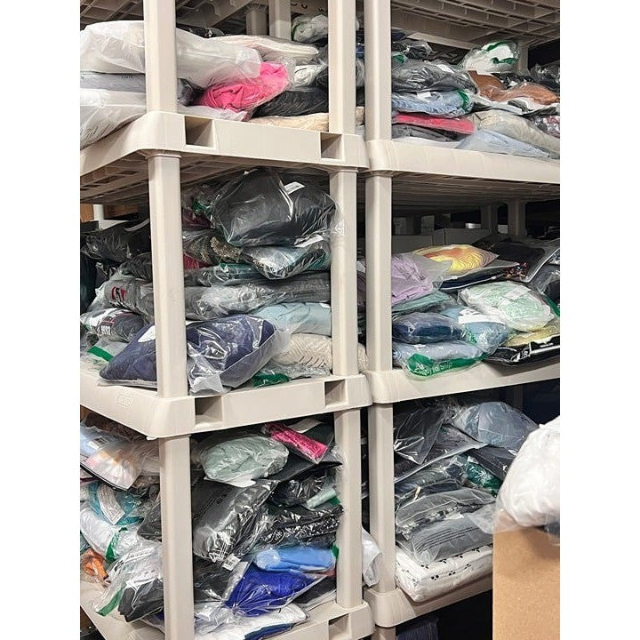 25 pcs Wholesale Bulk Liquidation Clothes Box Overstock