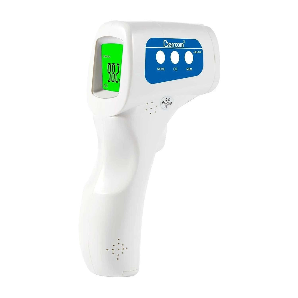 Lot of 12 Berrcom JXB-178 Non-Contact Infrared Forehead Digital Thermometer