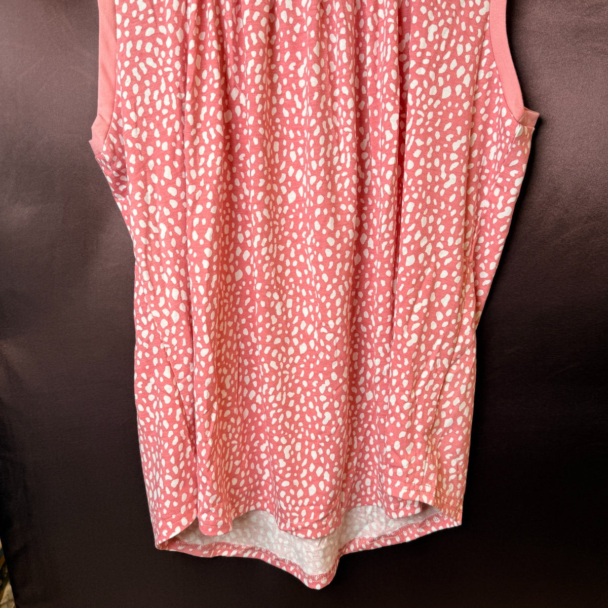 Summer Women's XXL Tank Top Loose Fit Square Neck T-Shirt Cute Sleeveless Tunic
