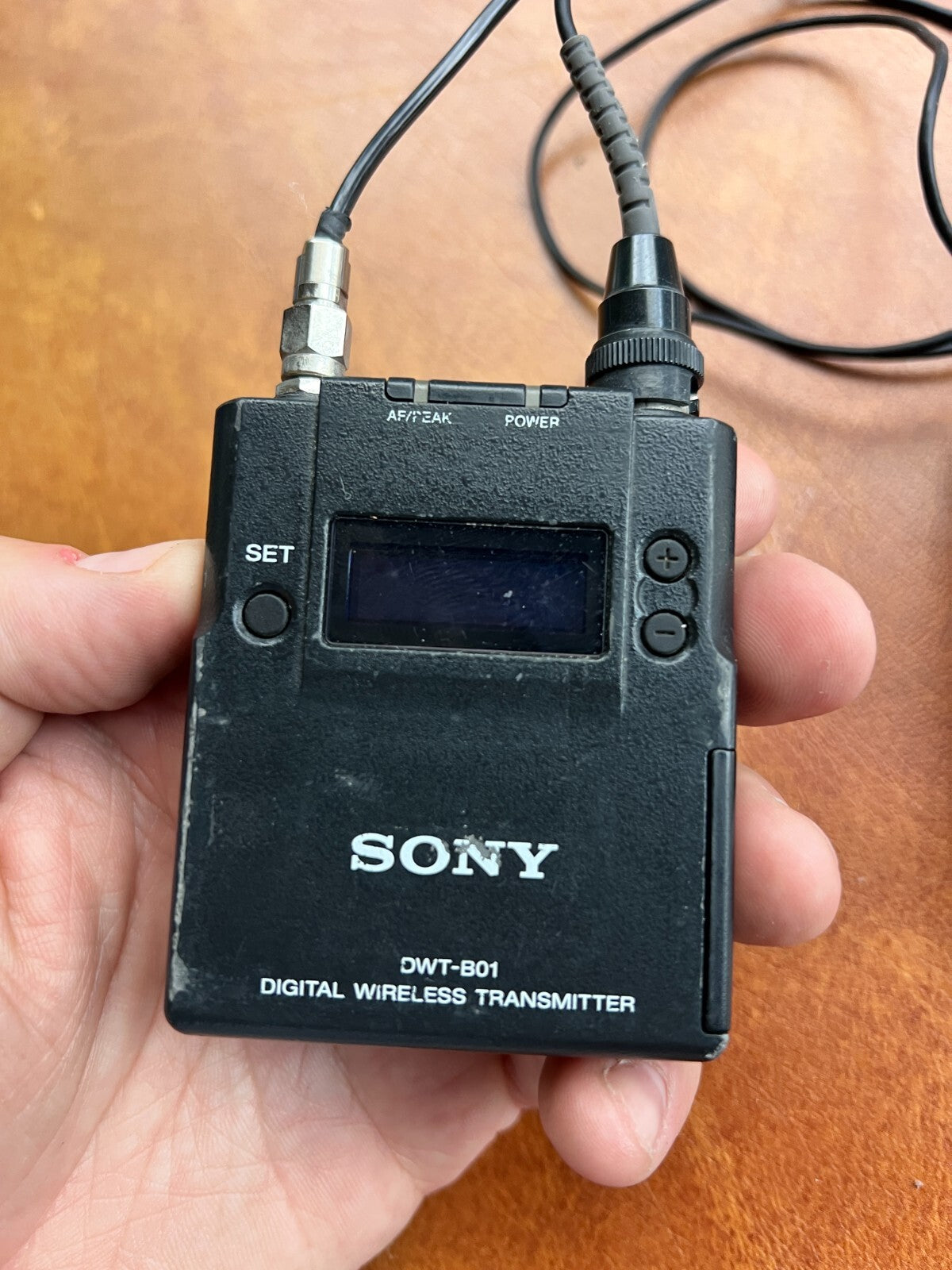 Sony DWT-B01 Digital Wireless Bodypack Transmitter 638 MHz to 697 MHz