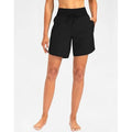 MSRP $39 G Gradual Women's L Black 7" Quick Dry Swim Board Shorts with Zipper