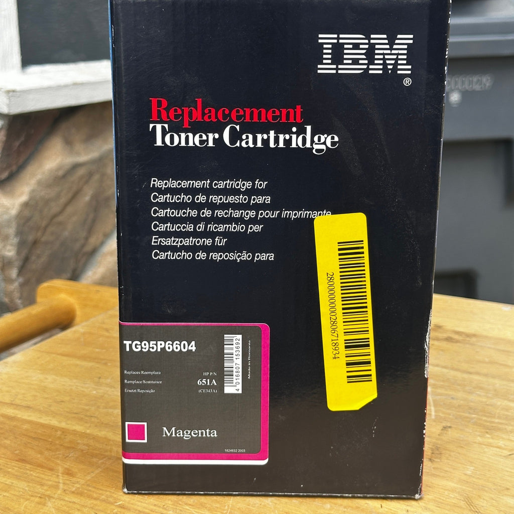 IBM Toner Cartridge Magenta TG95P6604 Alternative for HP 651A (CE343A)