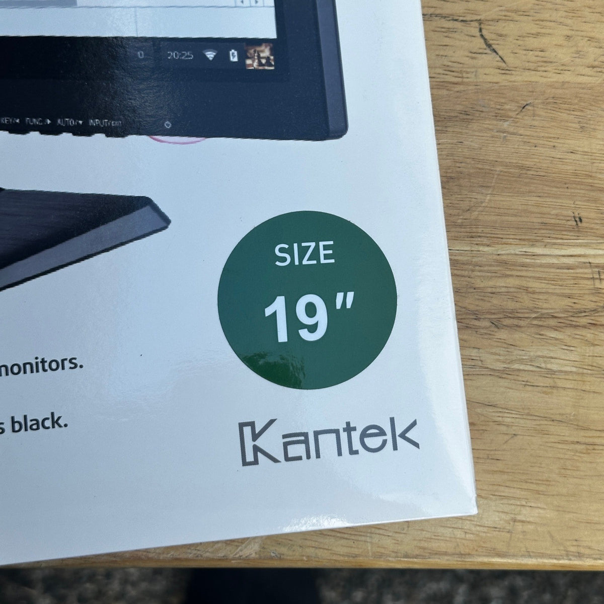 Kantek SVL19.0 SecureView 19" Blackout Privacy Filter Screen Protector